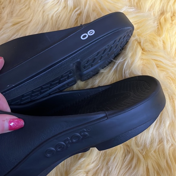 OOFOS NEW OOahh black sport flex slide sandals main image 10
